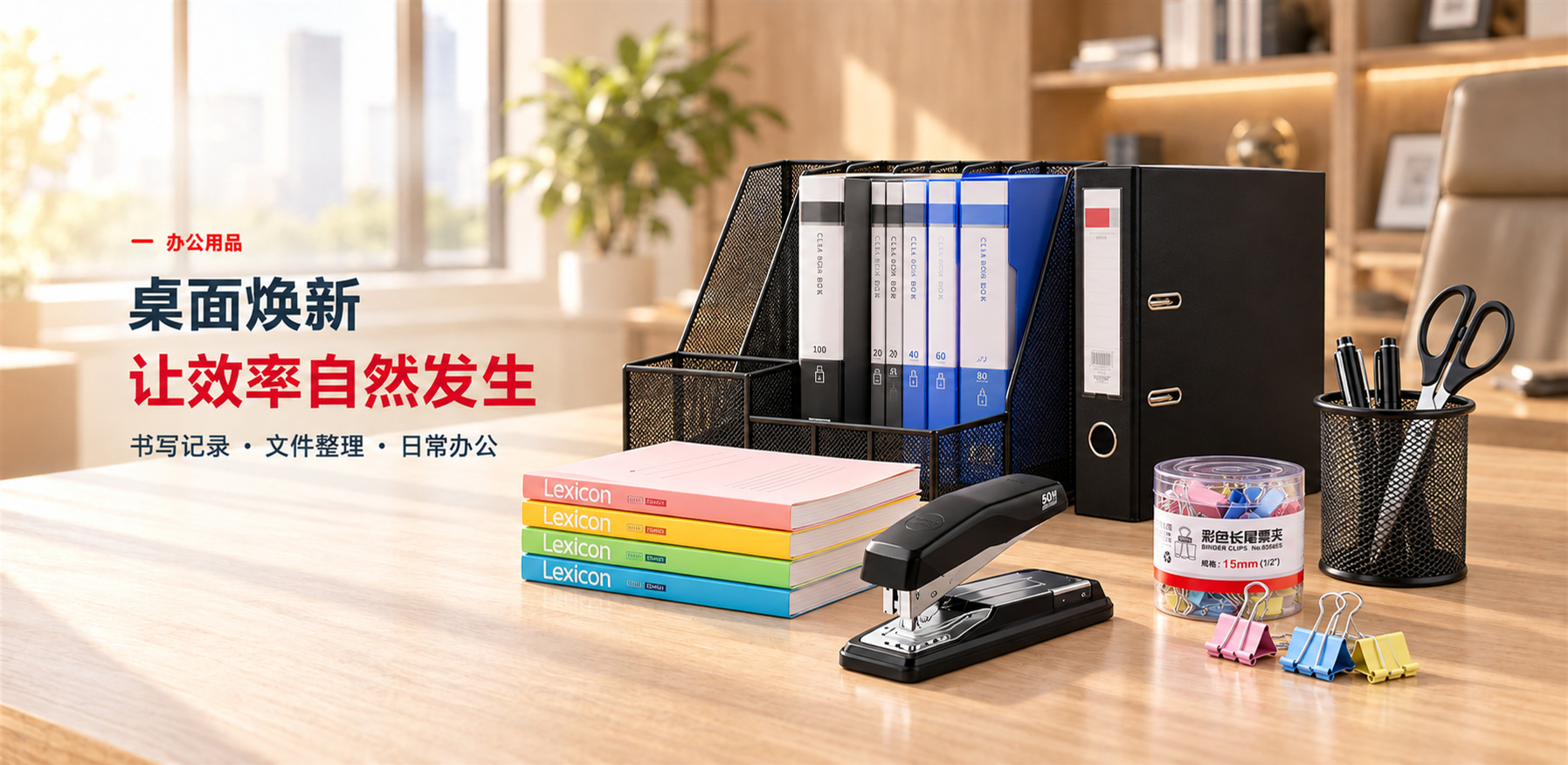 办公用品海报